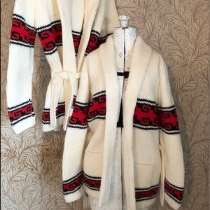 Mexico Cardigan Unisex Sweater Tie Closure M/L